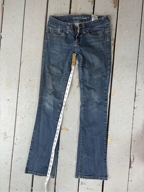 GUESS Women's Medium Blue Bootcut Jeans